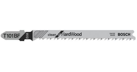 BOSCH 2608634234 Pilový plátek do přímočaré pilky T101BF Clean for Hard Wood,5ks
