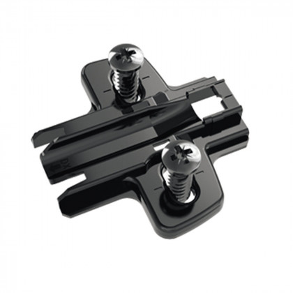 HETTICH 9091801 montážní podložka Sensys D=3 eurošroub obsidián
