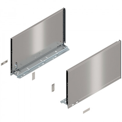 BLUM 770F4002I Legrabox, bočnice F 400mm, nerez