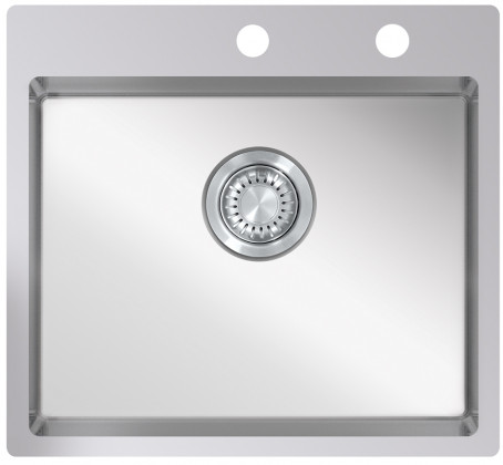 StrongSinks S3 Dřez Duna 500 500x505mm s excentrem nerez