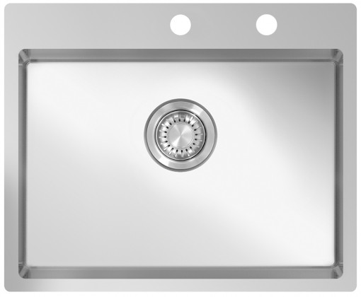 StrongSinks S3 Dřez Duna 550 550x505mm s excentrem nerez