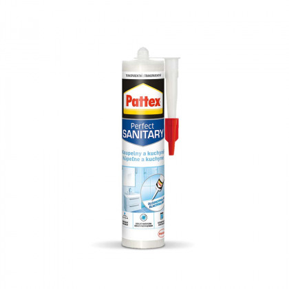 PATTEX SILIKON SANITÁRNÍ PREMIUM TRANSP. 280ml