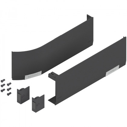 BLUM 23.8000 Aventos HF/HL/HS Top krytky pro S-D, tmavě šedá