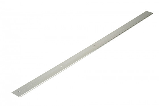 Ukončovací lišta pro pracovní desku 38mm "0" radius délka 900mm levá nerez