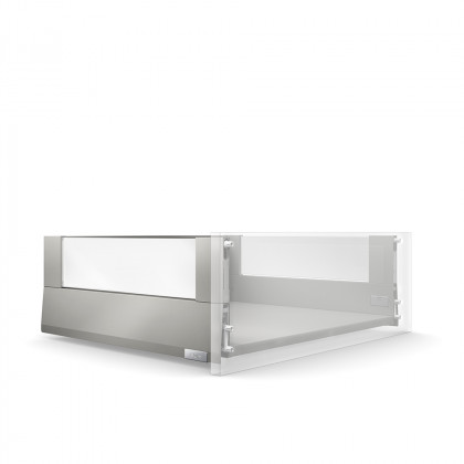 K-BLUM Merivobox, zásuvka E boxcover 270mm/40kg, světle šedá IG, vrut