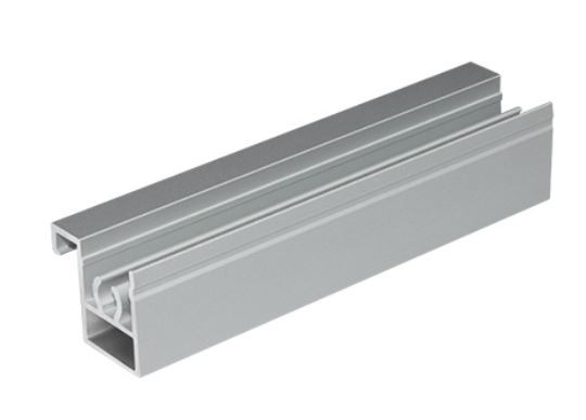 SEVROLL 04834 Pax XL horní vodící lišta 3m černá mat