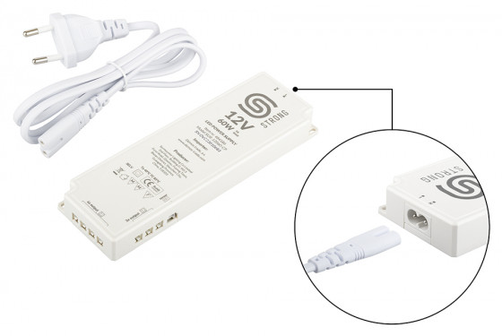 StrongLumio napájecí zdroj 12V - 60W (7x mini konektor + 1x 3PIN konektor)