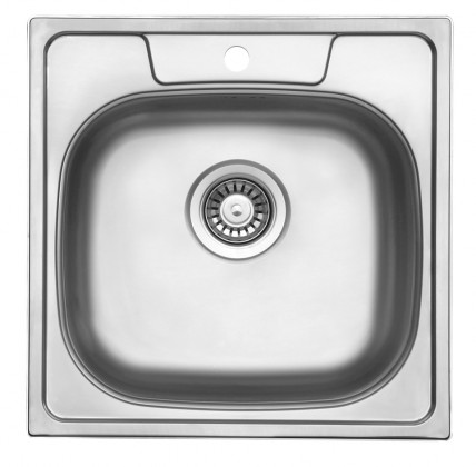 StrongSinks S1 Eko Dřez 488x488mm horní montáž, nerez satén