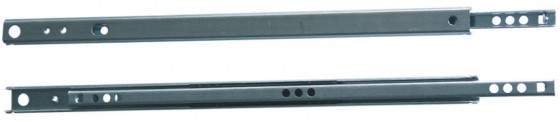 StrongBall S5 kuličkový částečný výsuv zafrézovaný 17mm, 182mm/10kg, bez tlumení