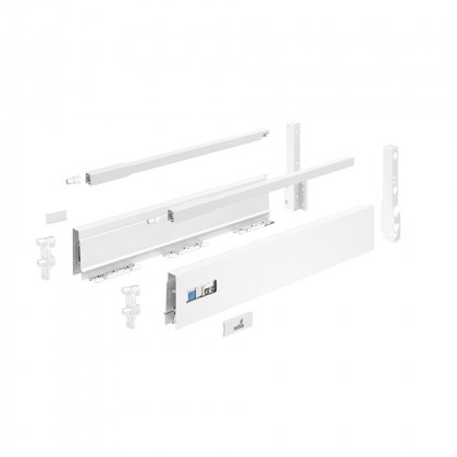 HETTICH 9307240 Atira flexi sada úplná 420/176 bílá, reling, čelní příchyt