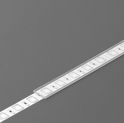 StrongLumio krycí lišta A k profilu Slim 8/Smart 10 násuvná transparentní 2000mm