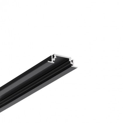 StrongLumio profil LED Groove 10, 2000mm černá elox