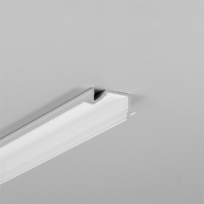 StrongLumio profil LED Diagonal 10 alu bílý 2000mm