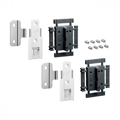 HETTICH 9339484 WingLine L new středové závěsy standardní 2 ks, bílá