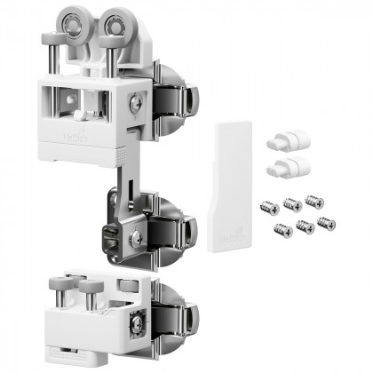HETTICH 9339349 WingLine L new do 25 kg, sada bez pružiny, bílá, pravá