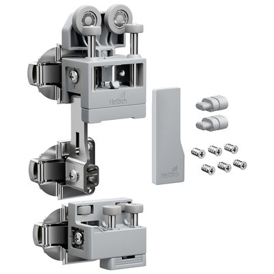 HETTICH 9339357 WingLine L new do 25 kg, sada bez pružiny, šedá, levá