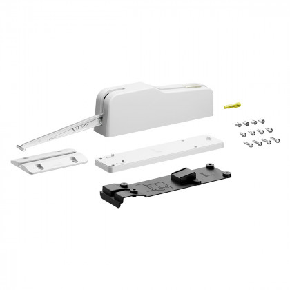 HETTICH 9339583 WingLine L/S new sada Pull to move Silent, lehké dveře, bílá
