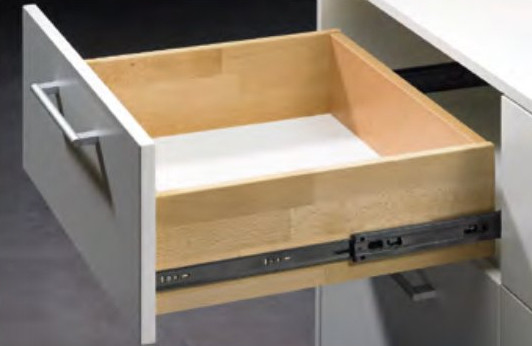 HETTICH 1073723 kuličkový plnovýsuv KA 5632 400mm/45kg EB12,7 černý
