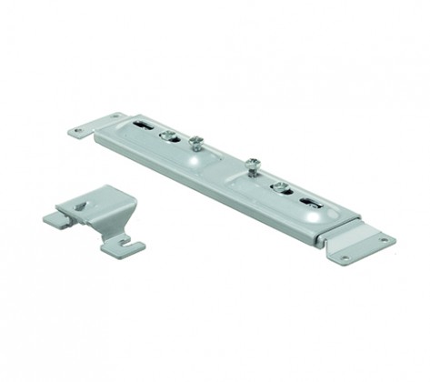 VIBO CK145, držák čela pro potravinovou skříň, 450mm, šedá