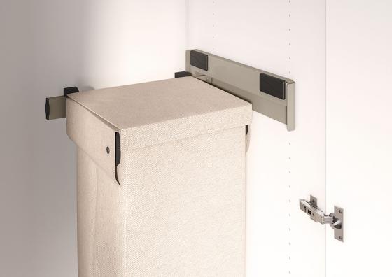 KES 238736 Conero boční výsuvný koš na prádlo, 475mm, champagne gold
