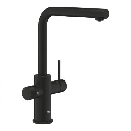 GROHE 30590KF0 Baterie Blue Pure Minta, L-výpusť, phantom černá