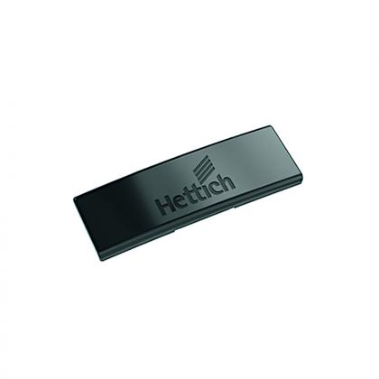 HETTICH 9308182 krytka na ramínko s logem Obsidián