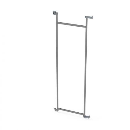 KES 003724 Tandem Side III, rám pro potravinovou skříň, 600/1700mm, stříbrná