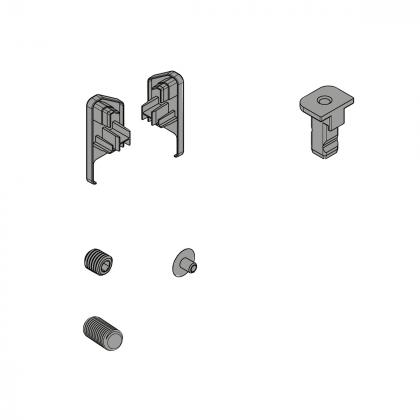 HETTICH 9360738 FurnSpin Cadro hybrid horizontální bez profilů sada černá