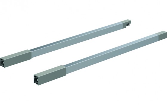 HETTICH 9194532 Atira reling, 520mm, levá, stříbrná