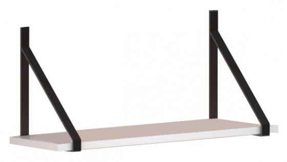Strong konzola designová Loft černá