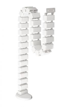 STRONG Vertikální kabelové vedení flexi 1260mm bílá