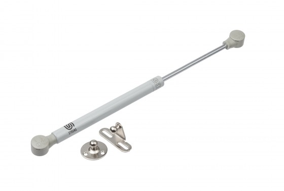 StrongLifts plynová vzpěra, pro horní výklop, polohovací, 245mm/80N, šedá