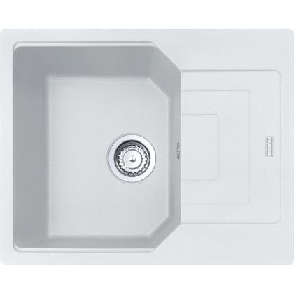 FRANKE Dřez UBG 611-62 620x500mm bílá led