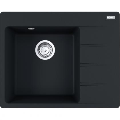 FRANKE Dřez CNG 611-62 TL/2 620x500mm černá matná