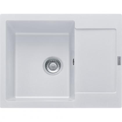 FRANKE Dřez MRG 611-62 620x500mm bílá led
