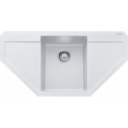 FRANKE Dřez MRG 612 E 960x500mm bílá led