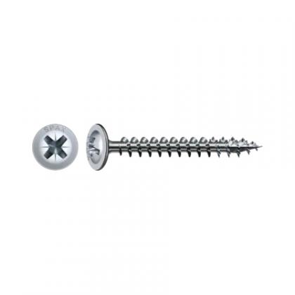 SPAX vrut 4x45 zápustná hlava s límcem PZ, W, 4C MH