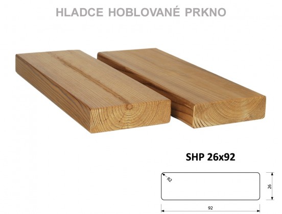 TERASY ThermoWood HRANOL SHP 26/92/3000