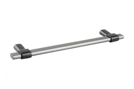 TULIP Úchytka Joliet 256 steel grey/černá matná