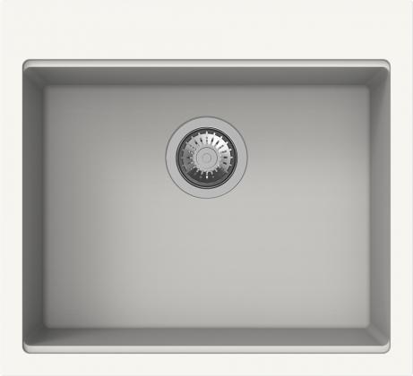 StrongSinks S3 Dřez granit Ipel 560x510mm bez odkapu bílá