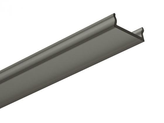 StrongLumio krycí lišta k LED profilům Maglyte-10 naklapávací, 2030mm černá