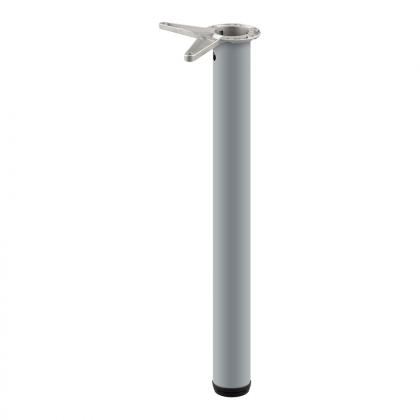 StrongLegs stolová noha TS004 820/60 stříbrná