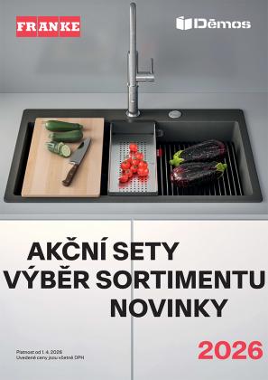 FRANKE brožura Akční sety, výběr sortimentu, novinky 2026