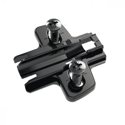 HETTICH 9091800 montážní podložka Sensys D=1,5 eurošroub obsidián