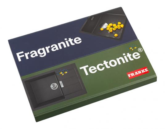 FRANKE vzorník Fragranit + Tectonite