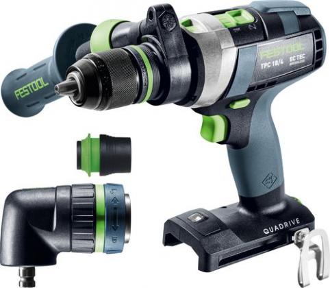 FESTOOL 577625 Aku příklepový vrtací šroubovák TPC 18/4 I-Basic-Set QUADRIVE