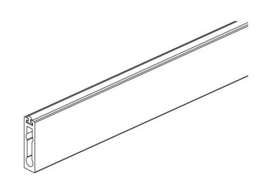 VERTIKO šatní tyč 900mm černá matná