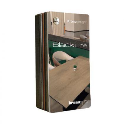 KRONOSPAN vzorník BlackLine 2026 - vějíř