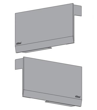 BLUM 22K8000 Aventos HK Top krytky bez S-D, tmavě šedá AKCE