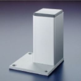 Noha 45x45mm rohová 100mm alu s regulací